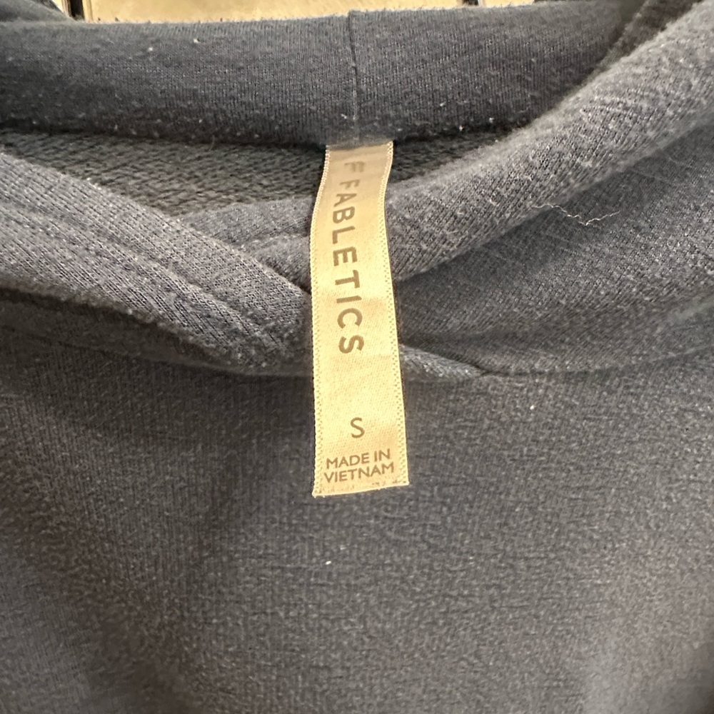 Fabletics Deep Teal Hoodie View 3